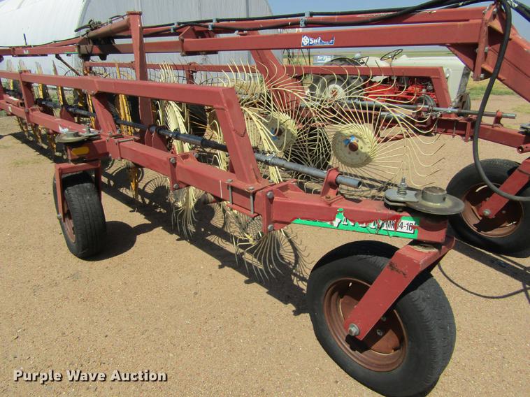 image for item DD5704 Sitrex MK-15 double windrow hay rake