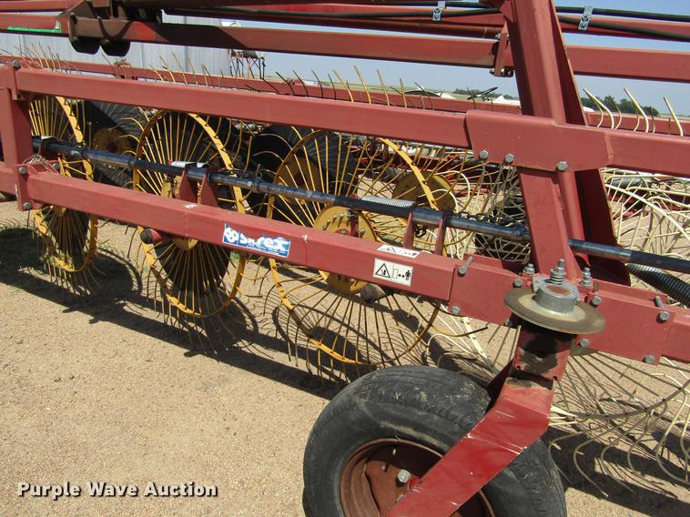 image for item DD5704 Sitrex MK-15 double windrow hay rake