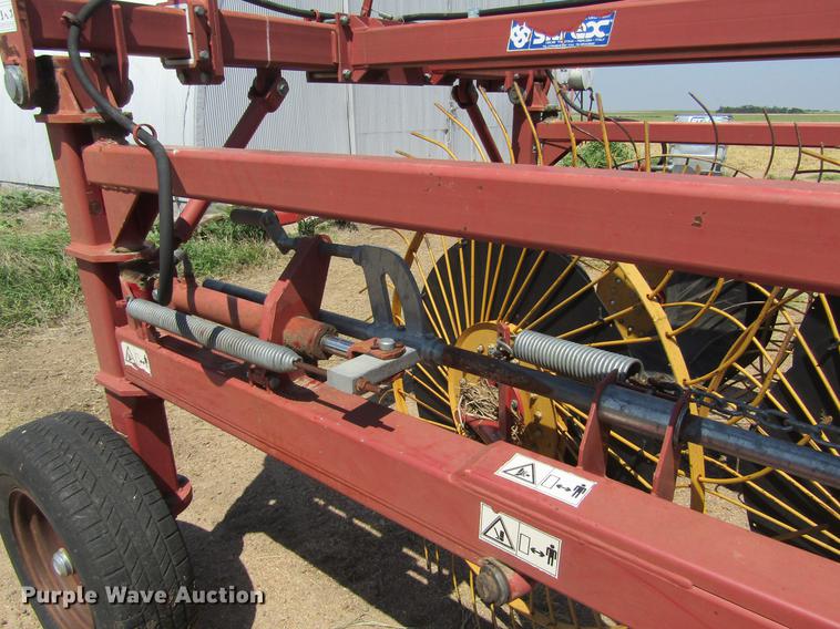 image for item DD5704 Sitrex MK-15 double windrow hay rake