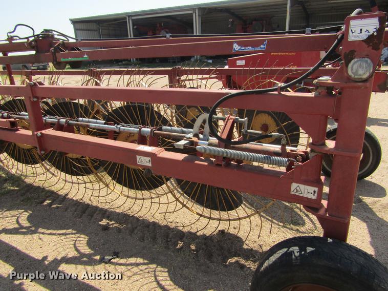 image for item DD5704 Sitrex MK-15 double windrow hay rake