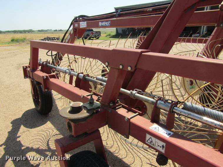 image for item DD5704 Sitrex MK-15 double windrow hay rake