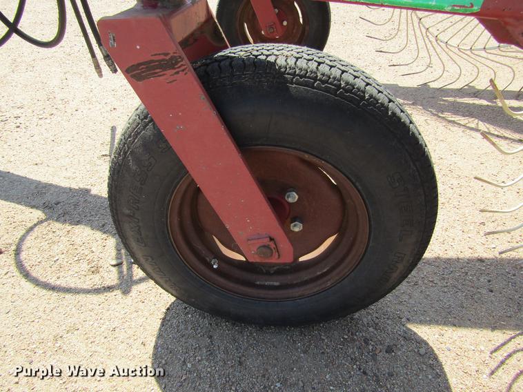 image for item DD5704 Sitrex MK-15 double windrow hay rake