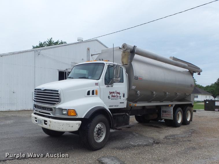2004 Sterling feed delivery truck in Jerseyville, IL Item DD7206 sold