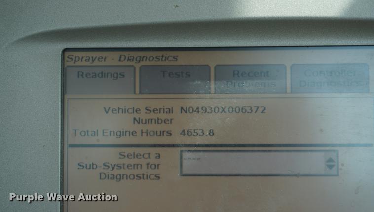 image for item DD7671 2009 John Deere 4930 sprayer