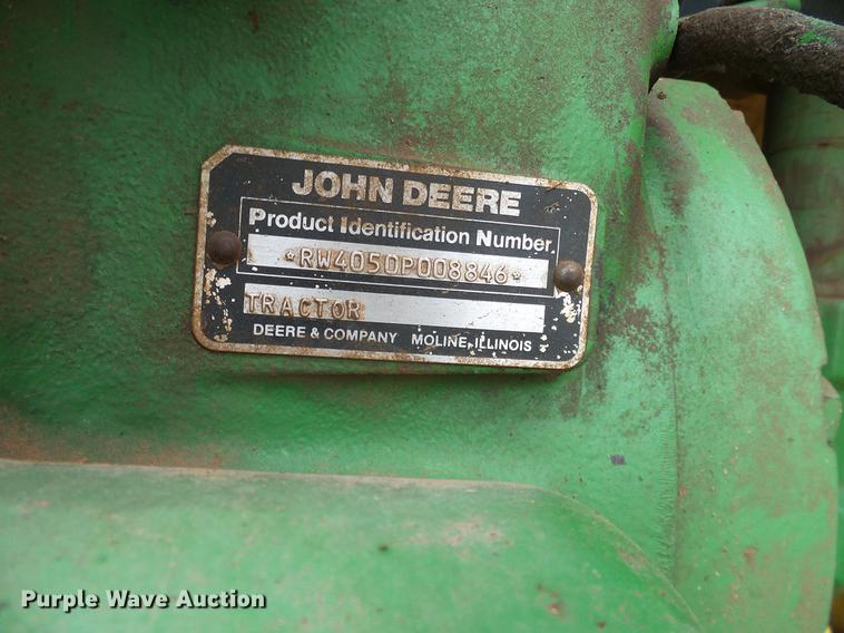 image for item DD8176 John Deere 4050 tractor