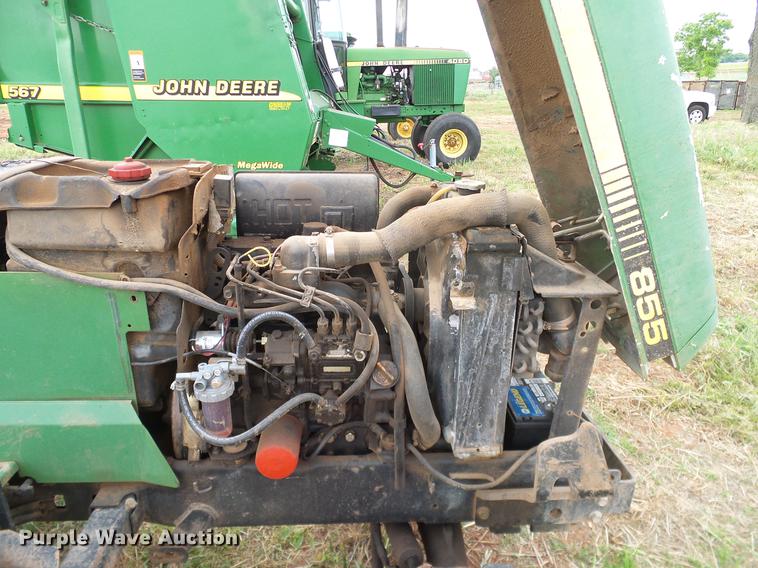 image for item DD8177 John Deere 855 MFWD tractor