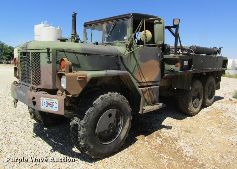 image for item DD8491 1993 Am General M35A3 flatbed truck