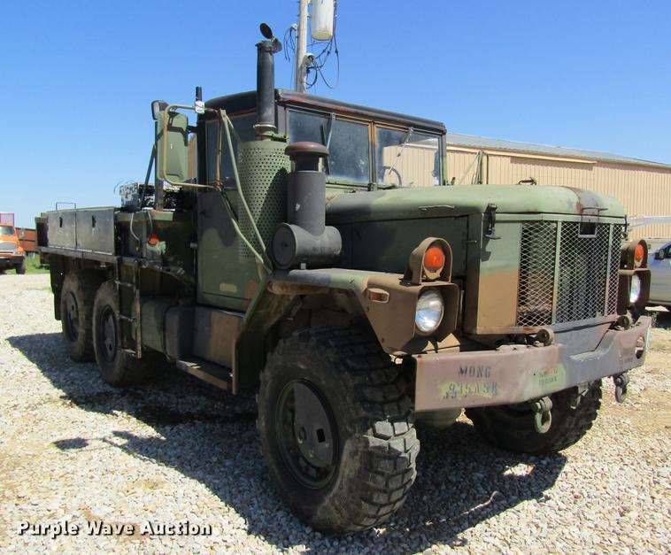 image for item DD8491 1993 Am General M35A3 flatbed truck