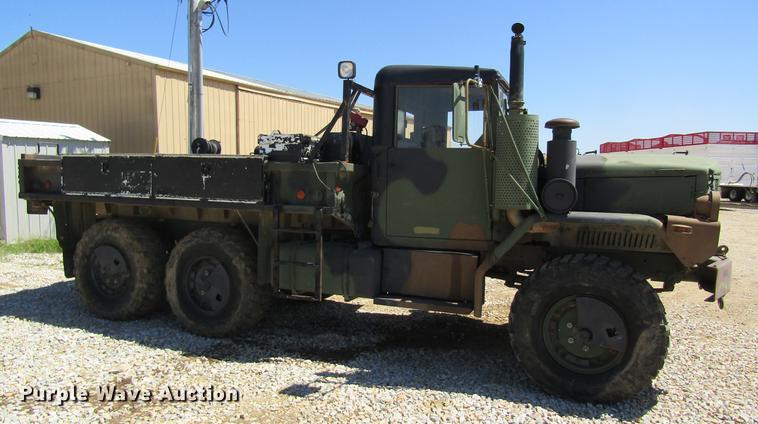 image for item DD8491 1993 Am General M35A3 flatbed truck