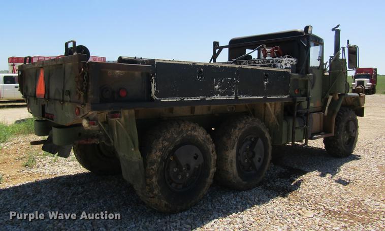 image for item DD8491 1993 Am General M35A3 flatbed truck