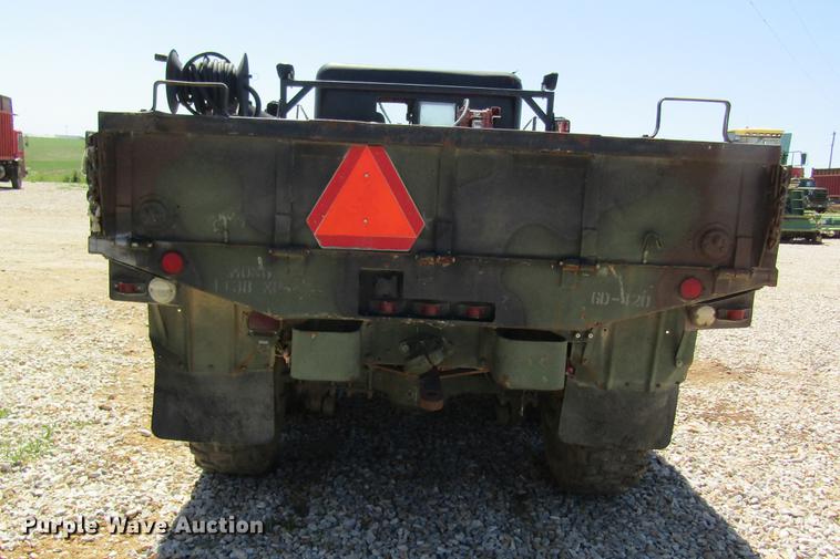 image for item DD8491 1993 Am General M35A3 flatbed truck