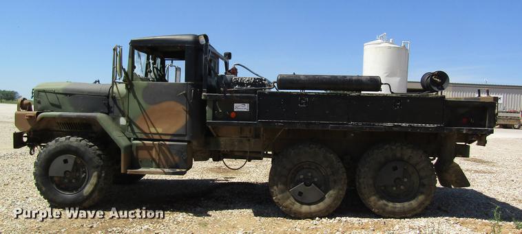 image for item DD8491 1993 Am General M35A3 flatbed truck