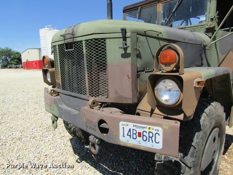 image for item DD8491 1993 Am General M35A3 flatbed truck