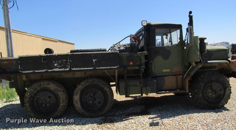 image for item DD8491 1993 Am General M35A3 flatbed truck
