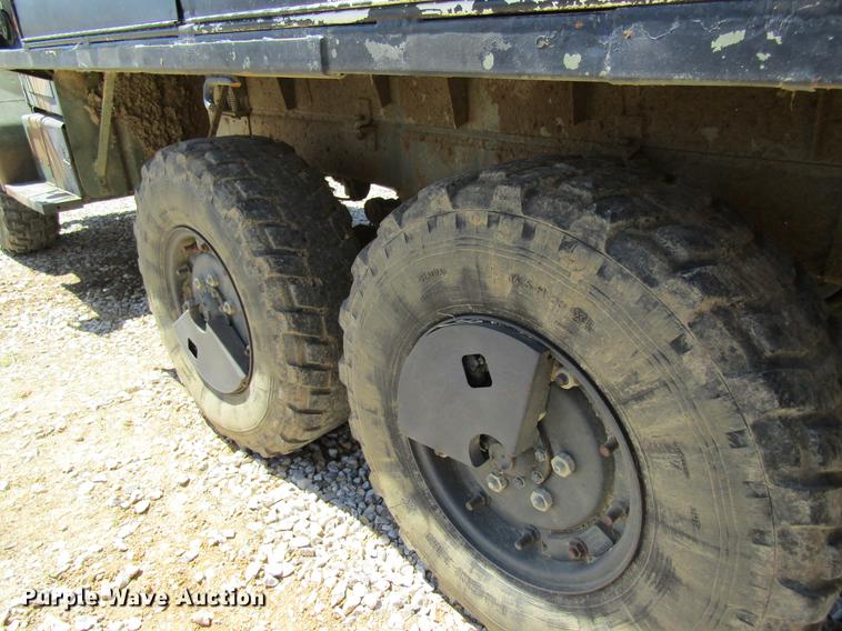 image for item DD8491 1993 Am General M35A3 flatbed truck