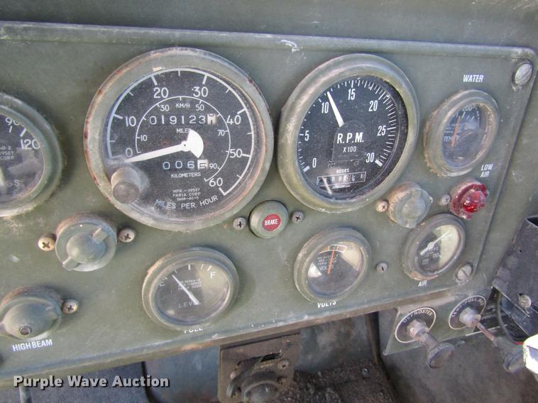 image for item DD8491 1993 Am General M35A3 flatbed truck