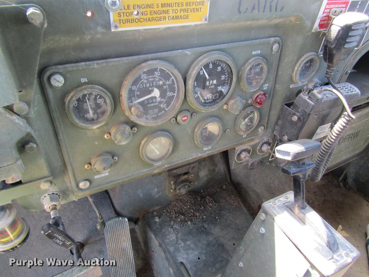 image for item DD8491 1993 Am General M35A3 flatbed truck