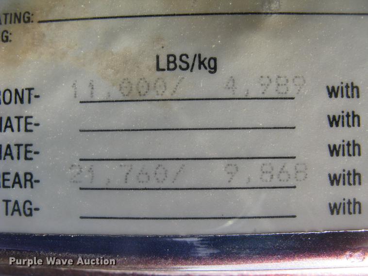 image for item DE2949 1994 White Gmc WG semi truck