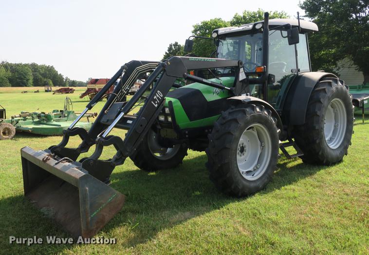 image for item DE3728 2005 Deutz Fahr Agrofarm 100 MFWD tractor