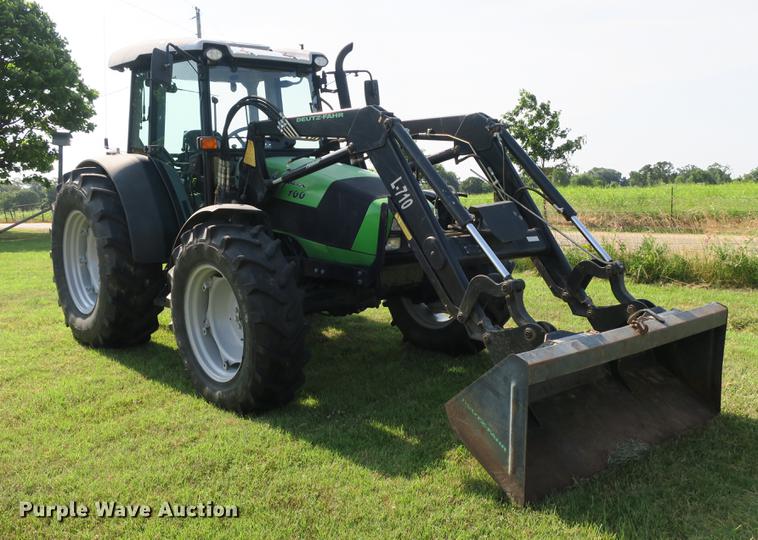 image for item DE3728 2005 Deutz Fahr Agrofarm 100 MFWD tractor