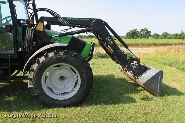image for item DE3728 2005 Deutz Fahr Agrofarm 100 MFWD tractor