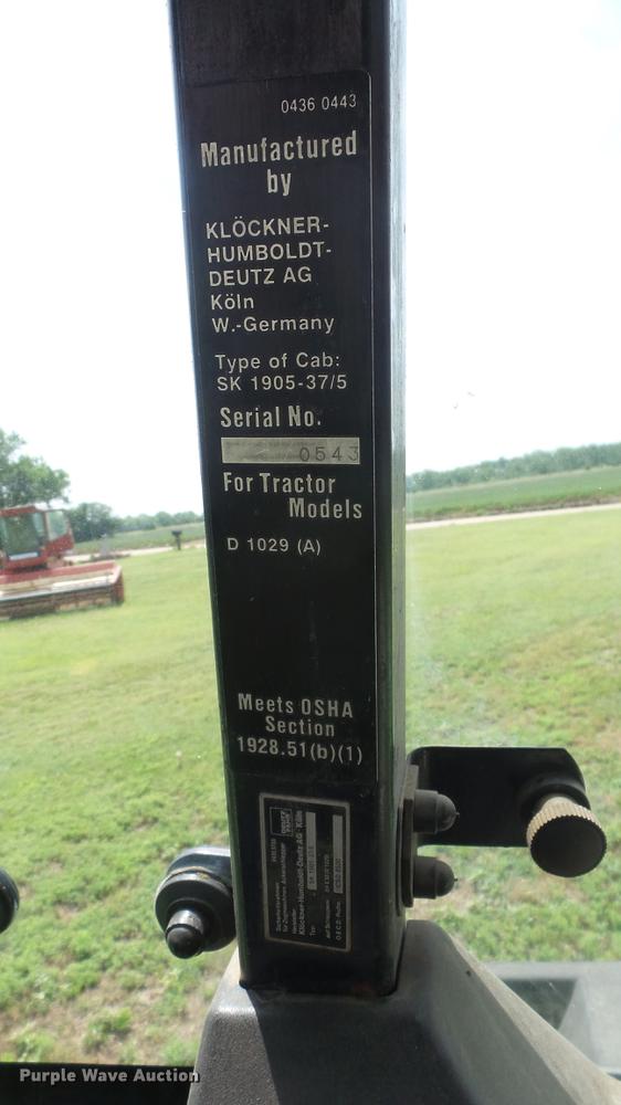 image for item DE7114 1986 Deutz Allis 7120 tractor