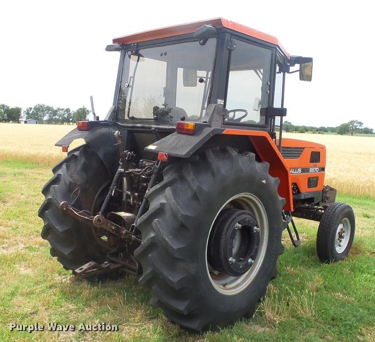 image for item DE7145 1991 AGCO Allis 6670 tractor