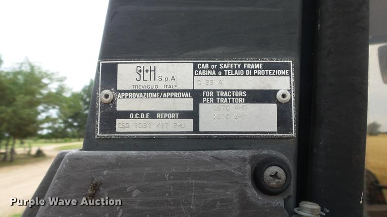 image for item DE7145 1991 AGCO Allis 6670 tractor