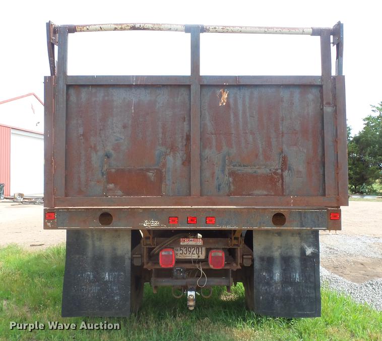 image for item DE7146 1991 GMC TopKick dump flatbed truck