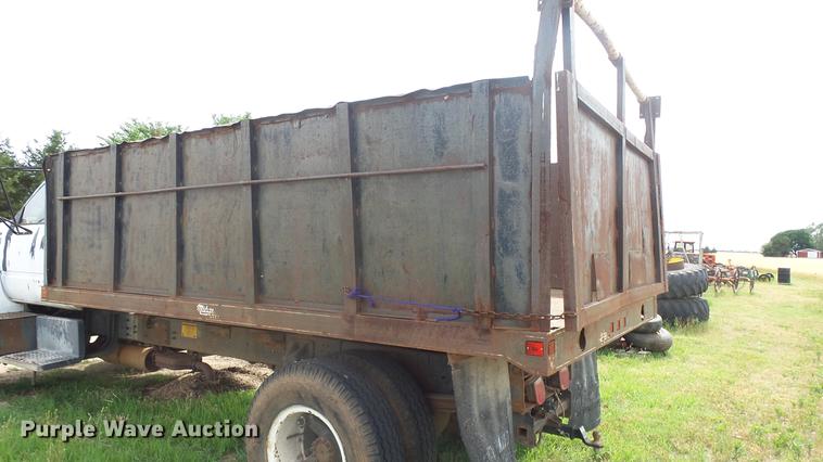 image for item DE7146 1991 GMC TopKick dump flatbed truck