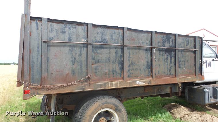image for item DE7146 1991 GMC TopKick dump flatbed truck
