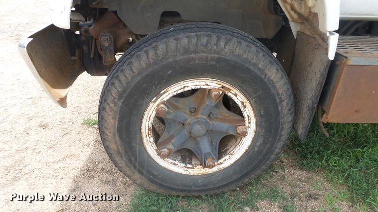 image for item DE7146 1991 GMC TopKick dump flatbed truck