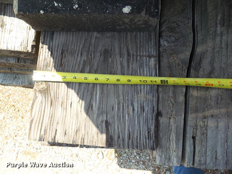 image for item DZ9357 Approximately 62 bridge timbers