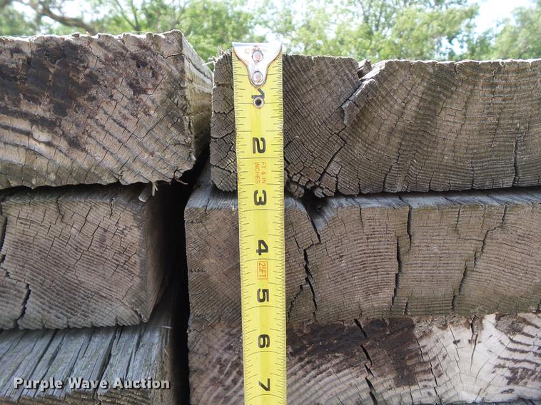 image for item DZ9357 Approximately 62 bridge timbers