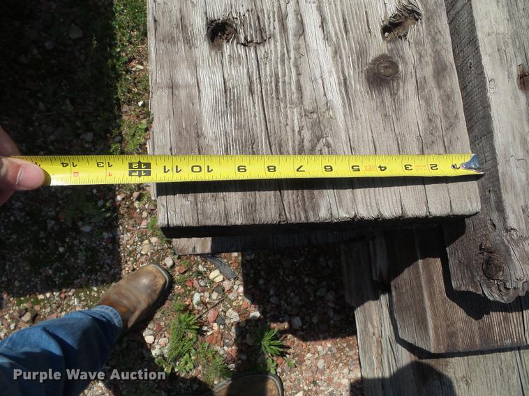 image for item DZ9358 Approximately 31 bridge timbers