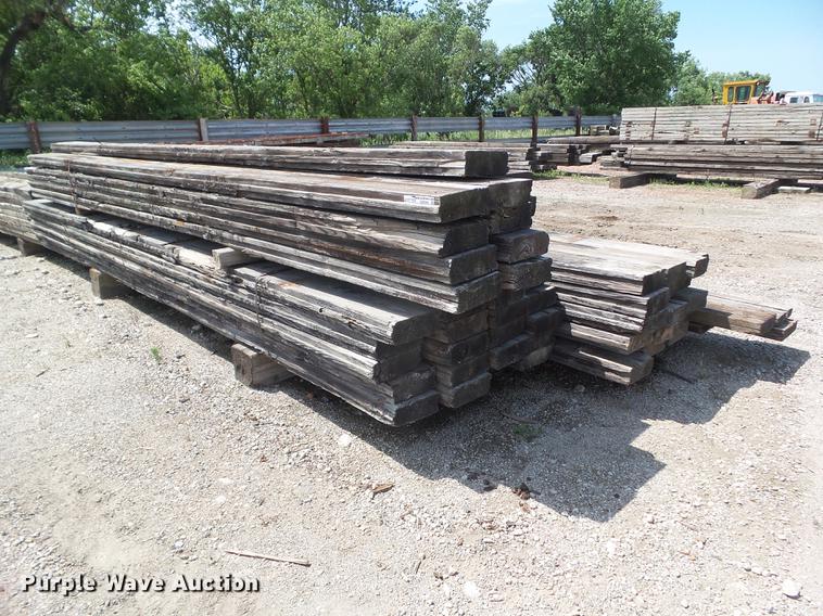 image for item DZ9360 Approximatley 48 bridge timbers