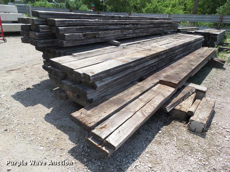 image for item DZ9360 Approximatley 48 bridge timbers