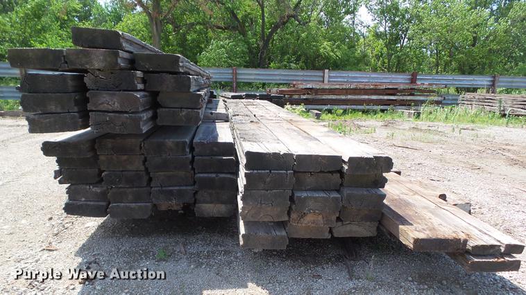 image for item DZ9360 Approximatley 48 bridge timbers