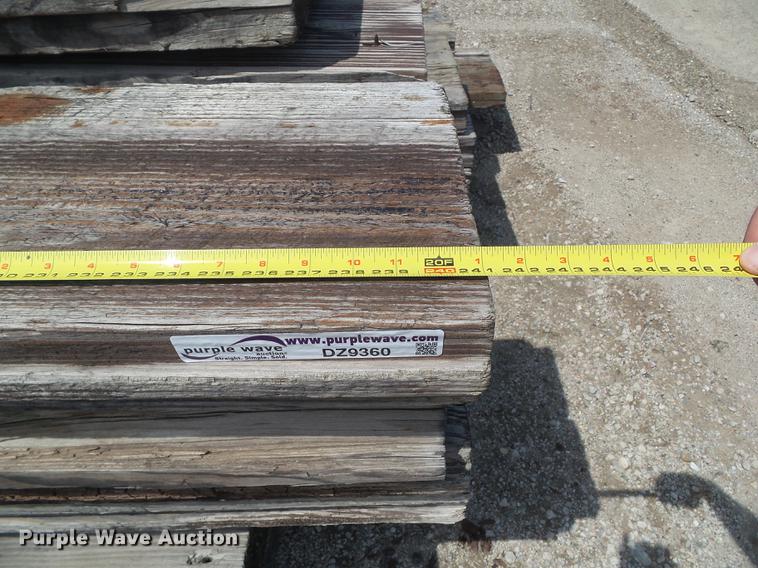 image for item DZ9360 Approximatley 48 bridge timbers