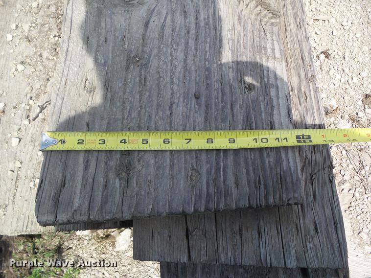 image for item DZ9361 Approximatley 50 bridge timbers