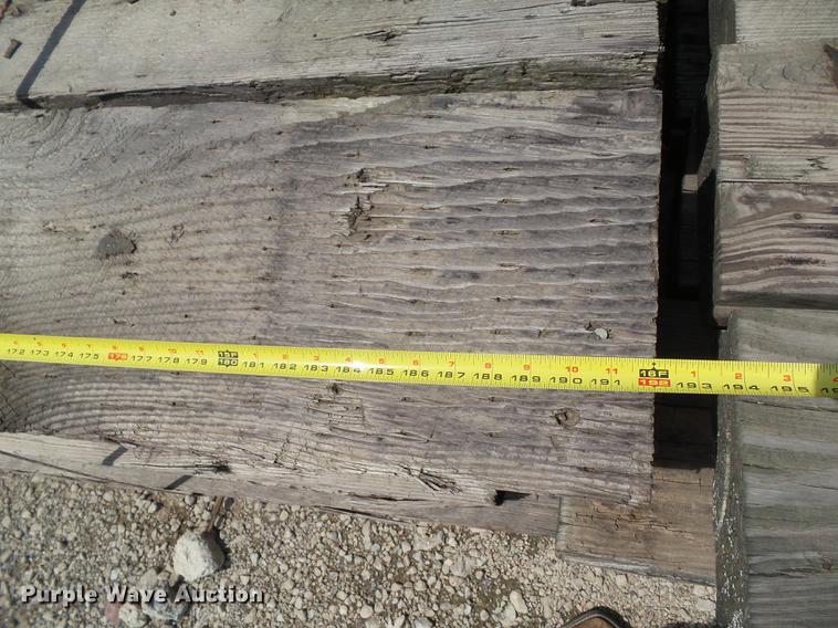 image for item DZ9361 Approximatley 50 bridge timbers