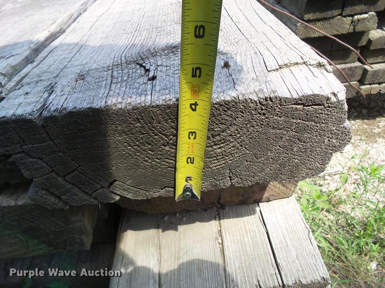 image for item DZ9361 Approximatley 50 bridge timbers