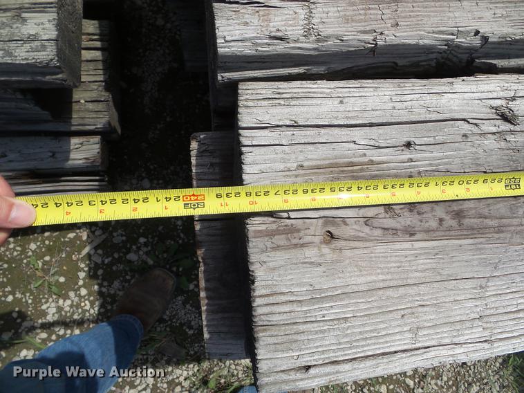 image for item DZ9361 Approximatley 50 bridge timbers