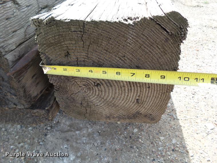 image for item DZ9363 Approximately 26 bridge timbers