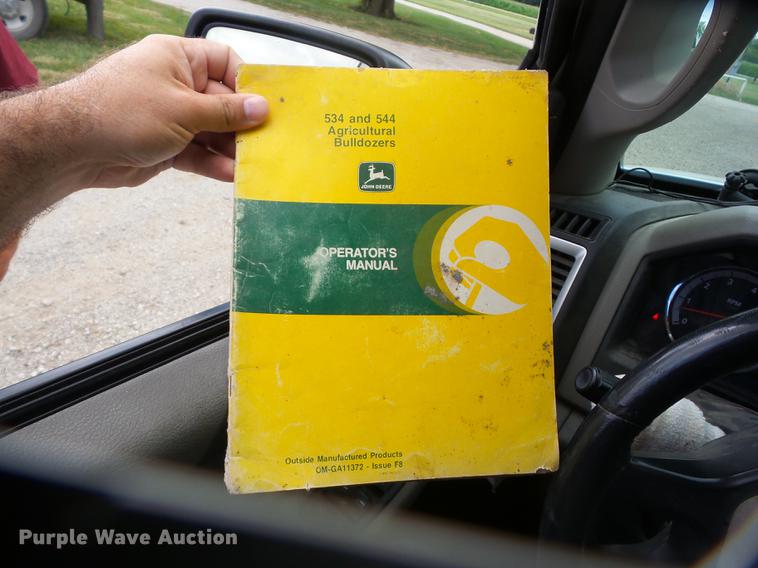 image for item EI9840 John Deere 534 dozer blade