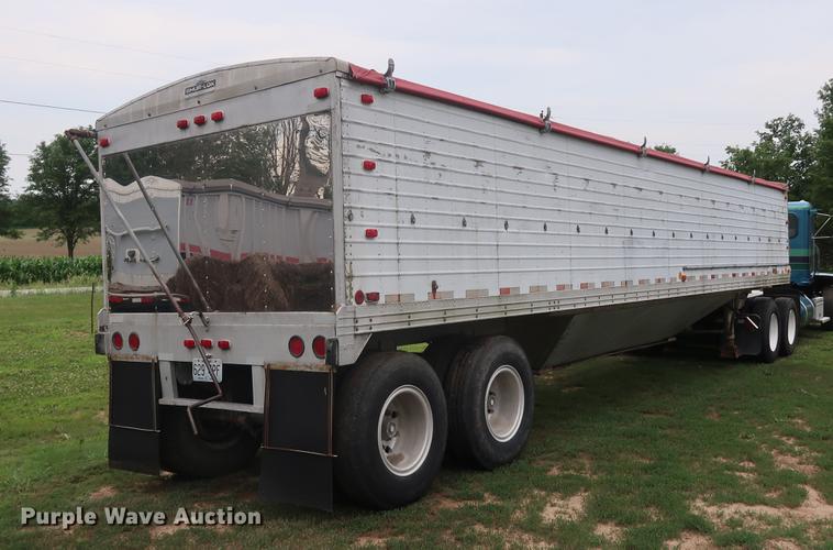 image for item EP9417 1974 Timpte double hopper bottom grain trailer