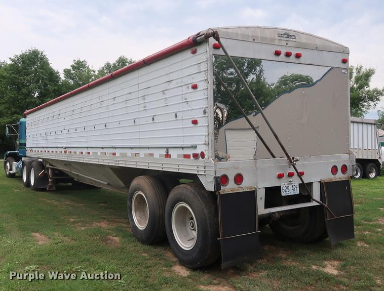 image for item EP9417 1974 Timpte double hopper bottom grain trailer