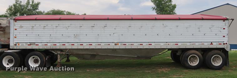image for item EP9417 1974 Timpte double hopper bottom grain trailer