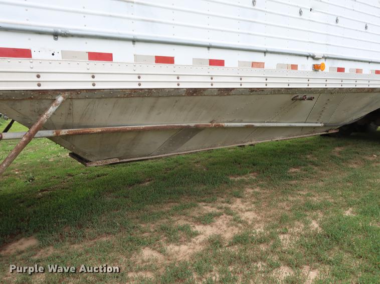image for item EP9417 1974 Timpte double hopper bottom grain trailer