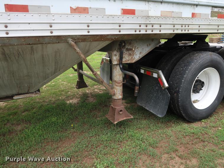 image for item EP9417 1974 Timpte double hopper bottom grain trailer